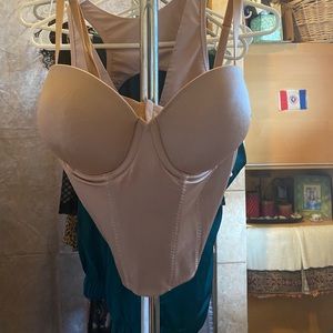 Victoria secret beige bustier
